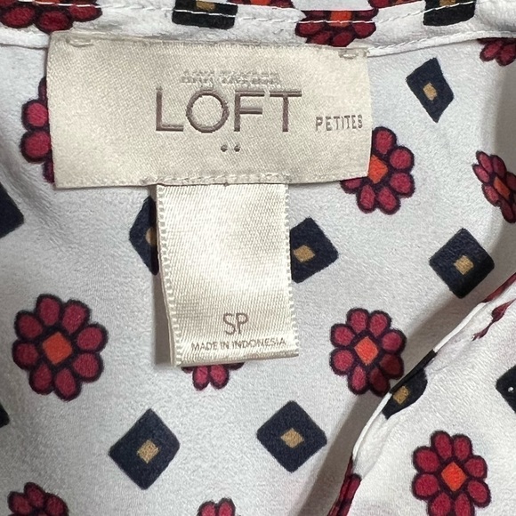 Loft Floral Top (Sz SP) - Picture 3 of 10